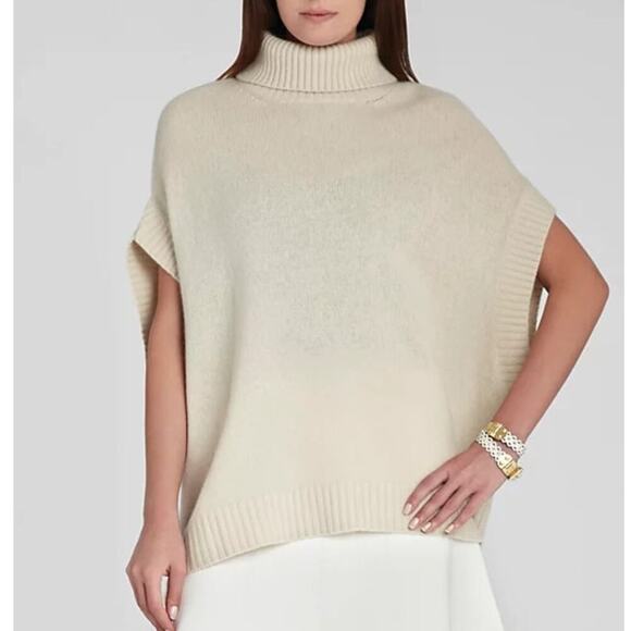 BCBGMaxazria Grey Oversized Cowlneck Dolman Sweater - Picture 1 of 5